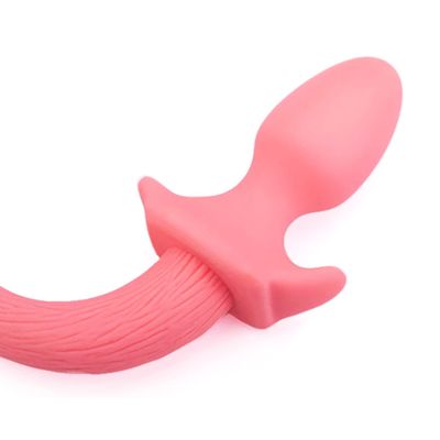 Fetish Collection Silicone Dog Tail Anal Plug Puppy Play Kink