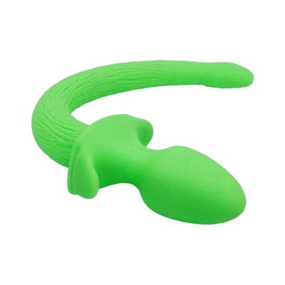 Fetish Collection Silicone Dog Tail Anal Plug Puppy Play Kink