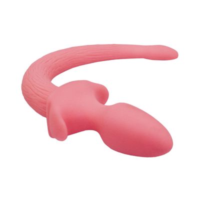 Fetish Collection Silicone Dog Tail Anal Plug Puppy Play Kink
