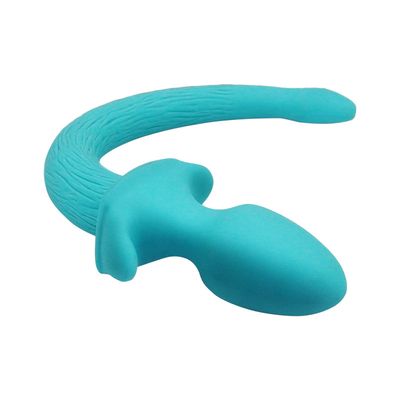 Fetish Collection Silicone Dog Tail Anal Plug Puppy Play Kink