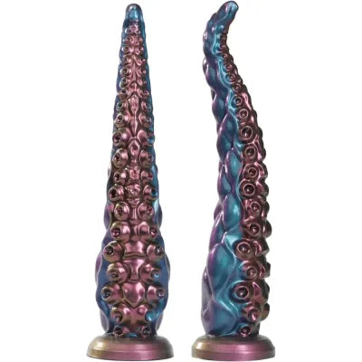 Octopus Tentacle Suckers Silicone Anal Dildo