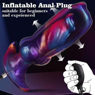 Greedy Hole Inflatable Anal Horse Dildo