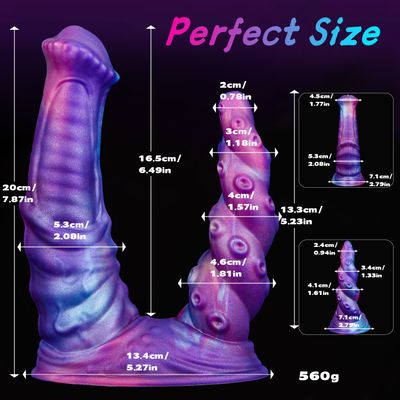 Oceanic Desires Double Penetration Fantasy Dildo
