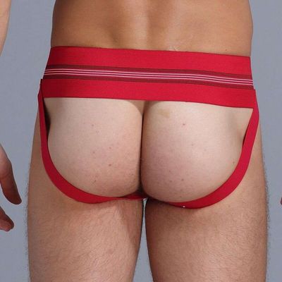 European Classic Design High-Rise Karen Space Red Jockstrap