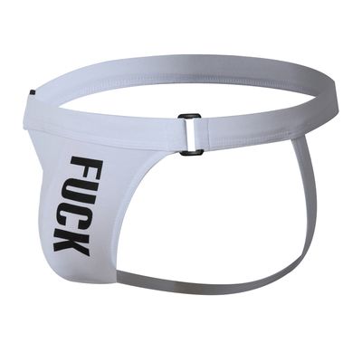 F*CK Karen Space White Jockstrap