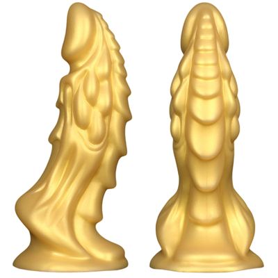 Wild Fantasy Gold Unicorn Dildo