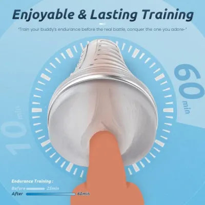 Transparent Life-Like 8.67' Vagina Male Masturbator