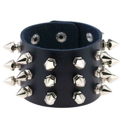 Unisex Gothic BDSM Spikes Punk Bracelet
