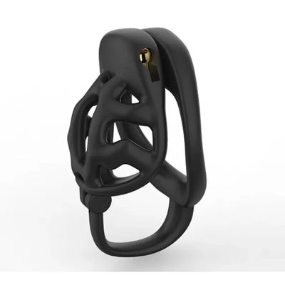 Next-Level Flip Top Chastity Device With Scrotal Support