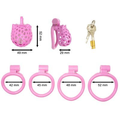 Kittie Girl Sissy Chastity Cage