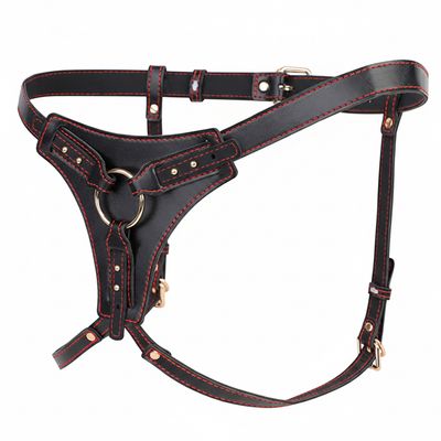 Strap-On Red Stitch Harness For Dildo