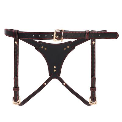 Strap-On Red Stitch Harness For Dildo