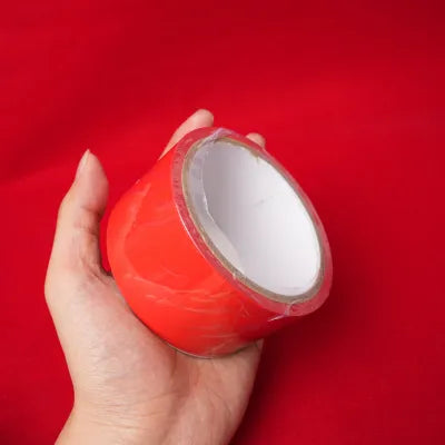 Silicone Tongue Gag with Reusable Pleasure Tape