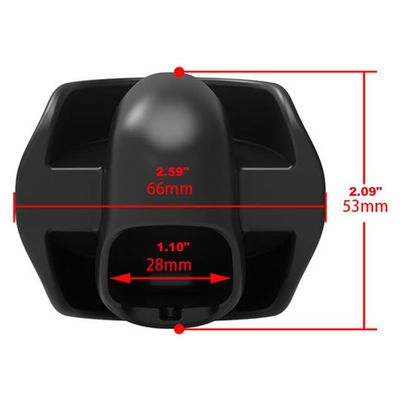 Silicone Tongue Gag with Reusable Pleasure Tape