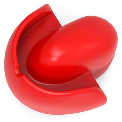 Silicone Tongue Gag with Reusable Pleasure Tape