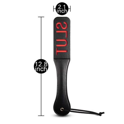 Slut PU Leather Spanking Paddle