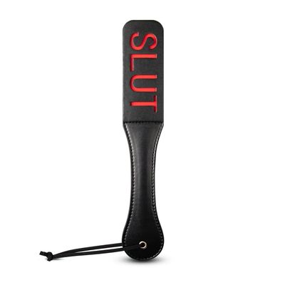 Slut PU Leather Spanking Paddle