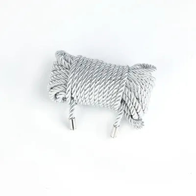 Silver Soft Shibari Bondage Cotton Rope 5M
