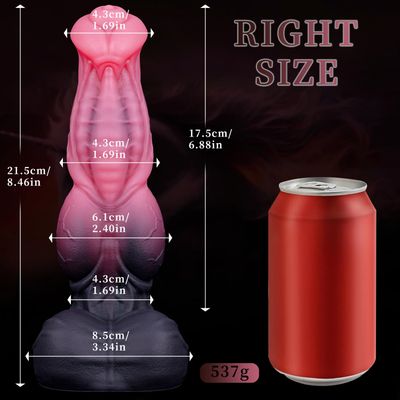 Anubis Knot Fantasy Dildo with Suction Cup