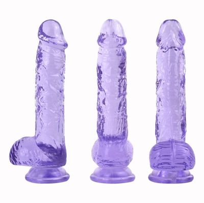 Ice Jelly Realistic Dildo with Suction Cup